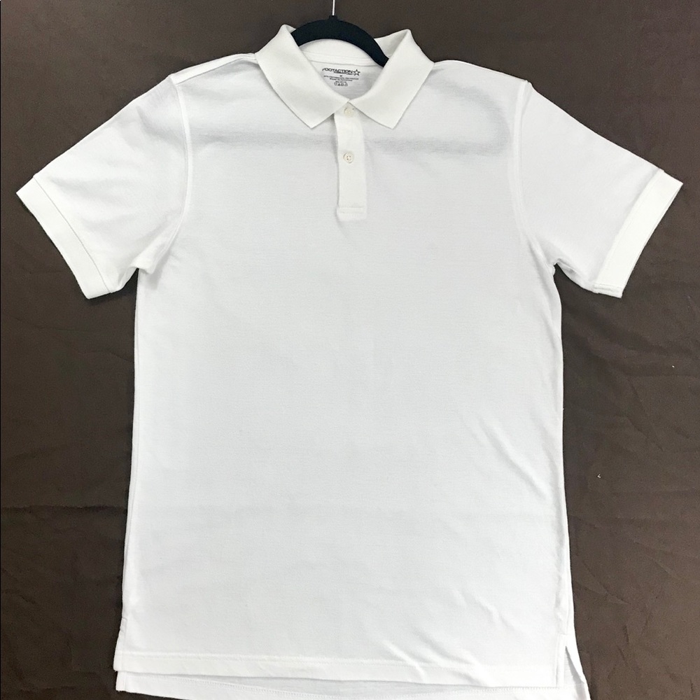 FootAction Men's Short Sleeve Polo Shirt Cotton